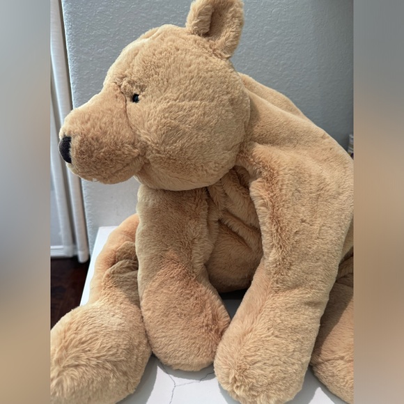 Authentic NWT Jellycat Harvey Bear Big Huge 25